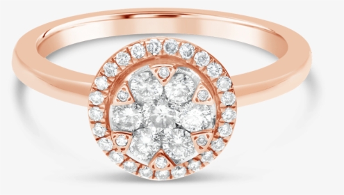 Diamond Circle Png - Engagement Ring, Transparent Png, Free Download