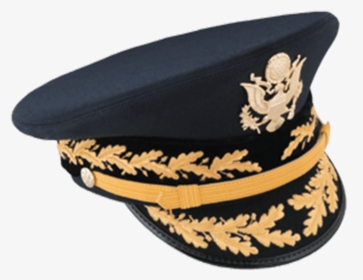 Brass Military Cap - Us Army Generals Hat, HD Png Download, Free Download