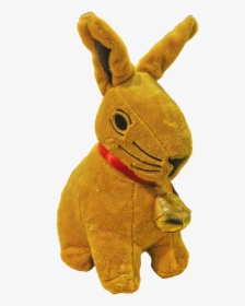 Easter Bunny,stuffed Animal,bell,hare,soft Toy,teddy - Coelho De Pelucia Lindt, HD Png Download, Free Download