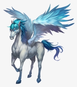 Horse Pictures To Print - Pegasus Unicorn, HD Png Download, Free Download