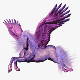 #ftestickers #fantasyart #pegasus #unicorn #purple, HD Png Download, Free Download