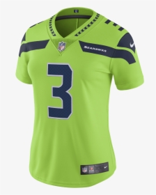 Color Rush Seahawks Jersey Womens, HD Png Download, Free Download