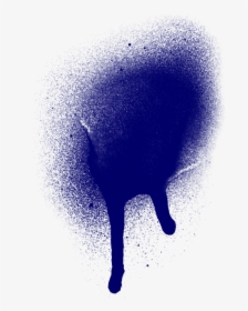 Blue Paint Spray - Illustration, HD Png Download, Free Download