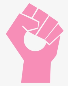 Power Pink On Black Hat - Communist Fist, HD Png Download, Free Download