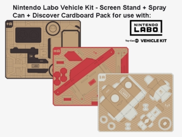 Nintendo Labo Vehicle Kit Plane, HD Png Download, Free Download