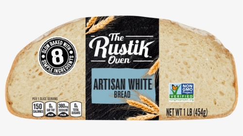 Rustik White - Sliced Bread, HD Png Download, Free Download