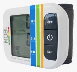 Mobi Health Wrist Blood Pressure Monitor"  Data High - Gadget, HD Png Download, Free Download