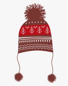 Clipart Winter Beanie - Transparent Background Winter Hats Clip Art, HD Png Download, Free Download