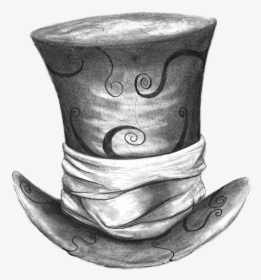 Mad Hatter Hat Love It - Alice In Wonderland Hat Tattoo Design, HD Png Download, Free Download