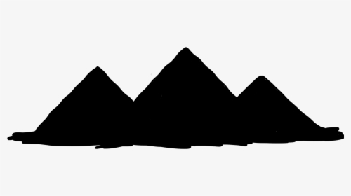 Pyramid Silhouette Png, Transparent Png, Free Download