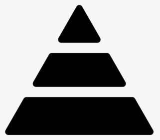 Three-tier Pyramid - Pyramid Icon Png, Transparent Png, Free Download
