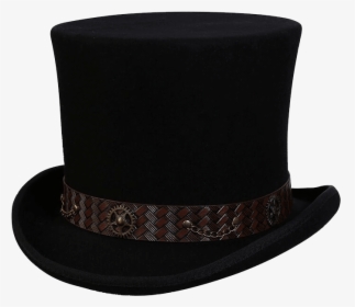 Mad Hatter Steampunk Top Hat - Fedora, HD Png Download, Free Download