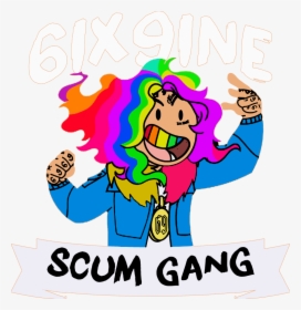 Transparent 6ix9ine Png - 6ix9ine Logo Scum Gang, Png Download, Free Download