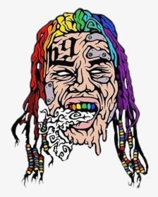 6ix9ine Sticker Clipart , Png Download - T Shirt Ghostemane, Transparent Png, Free Download