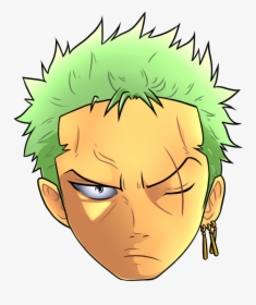 Zoro One Piece Face, HD Png Download, Free Download