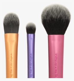 Real Techniques Travel Essentials Brush Set - Foundation Brush Real Techniques, HD Png Download, Free Download