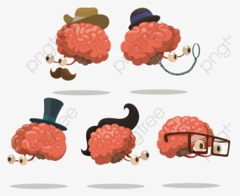 Transparent Brain Clipart - Cartoon, HD Png Download, Free Download