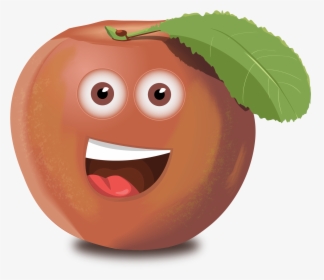 Peach Clipart Cartoon - Cartoon, HD Png Download, Free Download