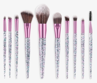 Glitter Makeup Brushes, HD Png Download, Free Download
