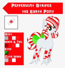 Peppermint Stripes Png Black And White Library - Cartoon, Transparent Png, Free Download