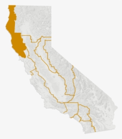Redwood National & State Parks Vca Maps Northcoast - Does California Look Like On A Map, HD Png Download, Free Download