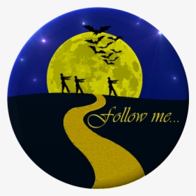 Followmezombies - Halloween Clip Art, HD Png Download, Free Download