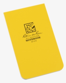 Front Of Yellow Notebook - Rite In The Rain, HD Png Download, Free Download