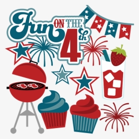 4th Of July Cake Clip Art, HD Png Download, Free Download