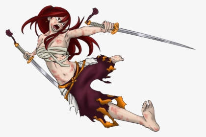 Erza Scarlet Fairy Tail Png, Transparent Png, Free Download