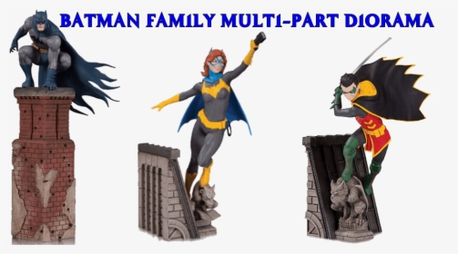 Dc Direct Bat Family, HD Png Download, Free Download