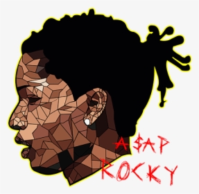 Asap Rocky Wallpaper Art, HD Png Download, Free Download