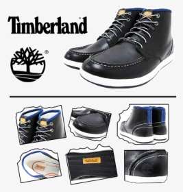 ~timberland 6 Eye Chukka Navy White Half Boot - Timberland, HD Png Download, Free Download