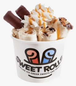 The Candy Bar - Sweet Rolls Ice Cream Brownie, HD Png Download, Free Download