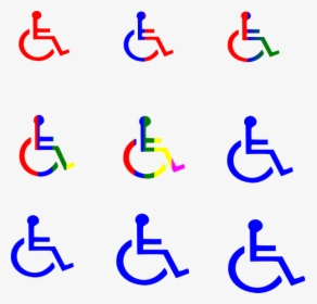 Draw A Handicapped Symbol, HD Png Download, Free Download
