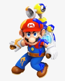 Super Mario Sunshine Super Mario Bros - Super Mario Sunshine Mario, HD Png Download, Free Download