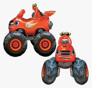 Transparent Blaze And The Monster Machines Png - Blaze The Monster Truck Balloon, Png Download, Free Download