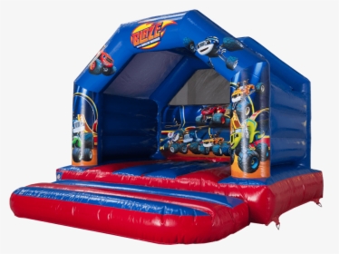 12 X 12 A Frame Bouncy Castle Blaze And The Monster - Inflatable, HD Png Download, Free Download