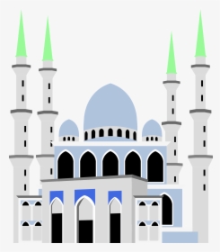 Building,mosque,facade - Masjid Sultan Ahmad Shah Kuantan Png, Transparent Png, Free Download