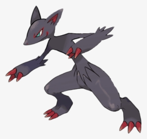 Ruby & Sapphire Mammal Fictional Character Mythical - Pokemon Thats Red And Black, HD Png Download, Free Download