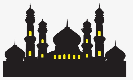 Mosque Ramadan Islam Illustration - Hari Raya Haji Gif, HD Png Download, Free Download
