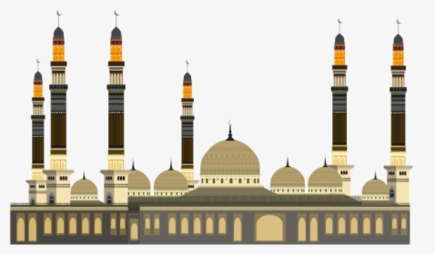 Mosque Masjid Muslim Prayer House, Mosque, Masjid, - Mosque Png, Transparent Png, Free Download