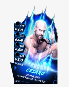 Supercard Cesaro S3 Ultimate Fusion - Ultimate Fusion Wwe Supercard, HD Png Download, Free Download