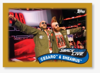 2018 Topps Wwe Heritage Cesaro & Sheamus Tag Teams - Magento Product Placeholder, HD Png Download, Free Download