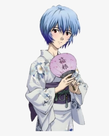 Rei Ayanami Wallpaper Android , Png Download - Neon Genesis Evangelion Blue Hair Girl, Transparent Png, Free Download