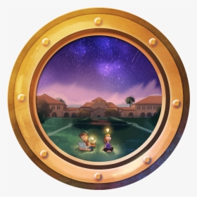 Inventing On Stanford Oval Porthole By Louie Zong Via - Houdini's Escape Room Titanic, HD Png Download, Free Download