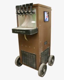 5 Head Refrigerated Soda Fountain - Refrigerated Soda Dispenser, HD Png Download, Free Download