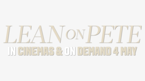 Lean On Pete - Guinness, HD Png Download, Free Download