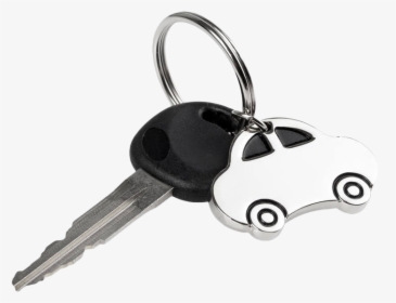 Car Rental Keychain Transponder Car Key - Car With Key Png, Transparent Png, Free Download