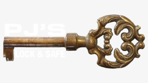 Pj"s Lock & Safe - Vintage Key, HD Png Download, Free Download