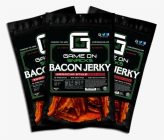 Sriracha Bacon Jerky - Game On Snacks, HD Png Download, Free Download